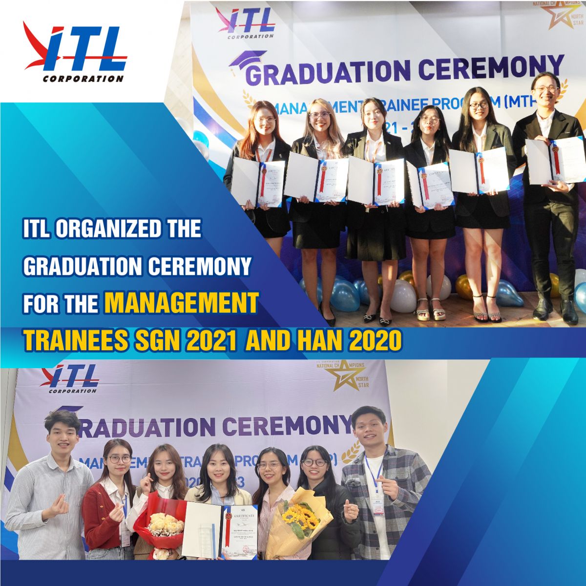 ITL Organized The Graduation Ceremony For The Management Trainees SGN 2021 And HAN 2020