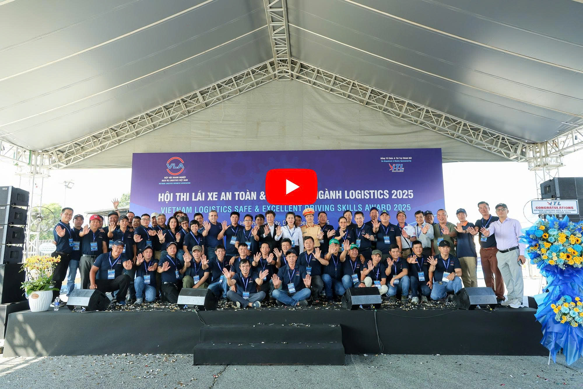 Highlighted Moments Of Vietnam Logistics Safe & Excellent Driving Skills Award 2025